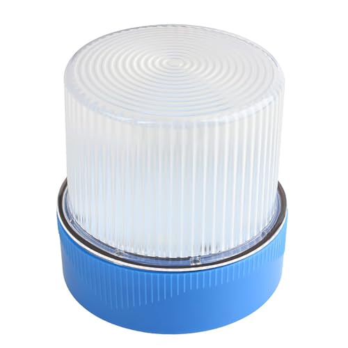 Magnetic Wireless Warning Light Portable Flashing Emergency Safety Warning Light for Trucks Vehicles Car IP67 Water Proof (Blue White) - color: Blue White