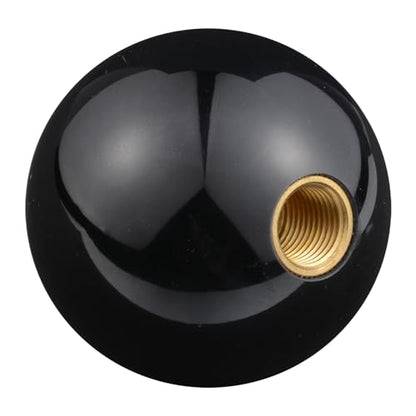 Abfer 5 Speed Shift Knob Upper Left Gear Shift Knobs Ball Manual Stick Shifting Handle Fit for Vehicles (Black) - color: Black-10