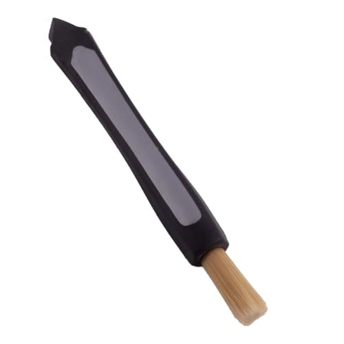 7.25-Inch Dashboard Duster Brush - Compact Detailing Brush with Extra Soft Bristles & Rubber Tip - Auto & Truck Dust Brush - HM92046
