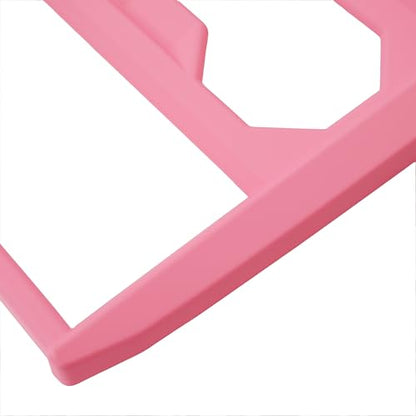 Barong for Tesla Cybertruck Accessoriess Interior Stickers Car Gear Shift Panel Water Cup Cover Trim Frame Decal Pink - color: Gear Shift Panel Water Cup Cover