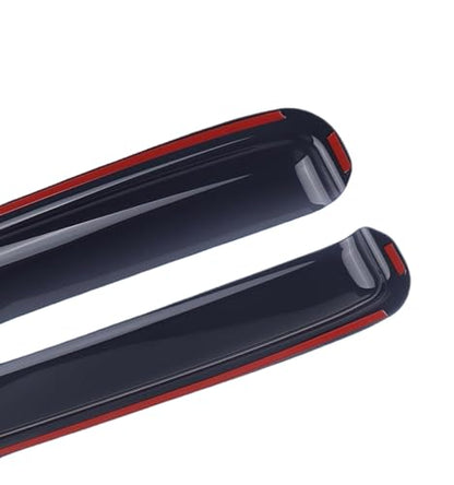 in-Channel Rain Guards 4-Piece Compatible with 2019-2025 Toyota RAV4 Window Visors Side Window Deflectors Vent Visor Shield Shade - size: 2019-2025 Toyota RAV4