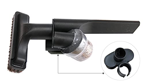MaximalPower Replacement 32mm (1 1/4 inch) Vacuum Attachments Car Cleaning Dusty Brush Flexible Crevice Nozzle for Shop Vac Attachments 1.25”
