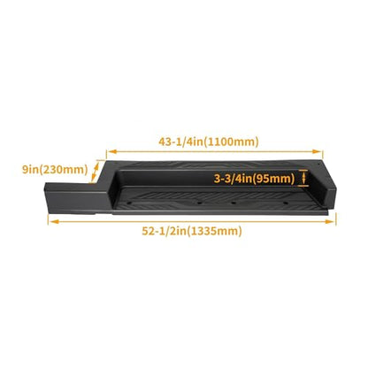 KUAFU Door Scuff Plate Compatible with 2015-2025 Ford Transit-150 Transit-250 Transit-350 Transit-350 HD E-Transit Replacement for CK4Z-6113228-AG Door Entry Guard Sill Protector Right Passenger Side