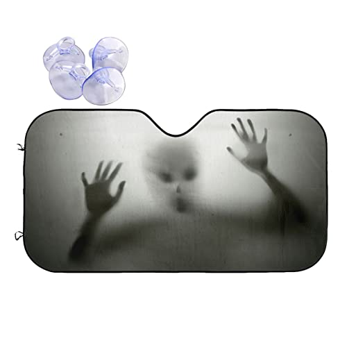 Alien trapped Car Windshield Sunshade Front Window Sun Visor Protector Foldable Shield Cover for Truck SUV - color: Black6