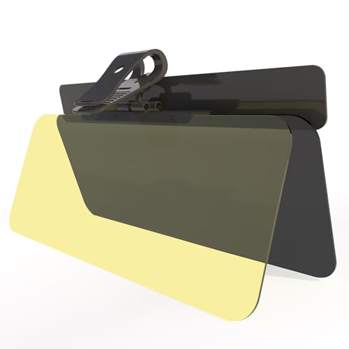 Upgraded Car Sun Visor Extender + Siding Day and Night, Easy to Install, Universal UV400 Anti-Glare Design, Effectively Resists Glare, UV Rays, and Snow Blindness, Ensuring Driving Safety - size: Sun Visor for Car-Siding-D N