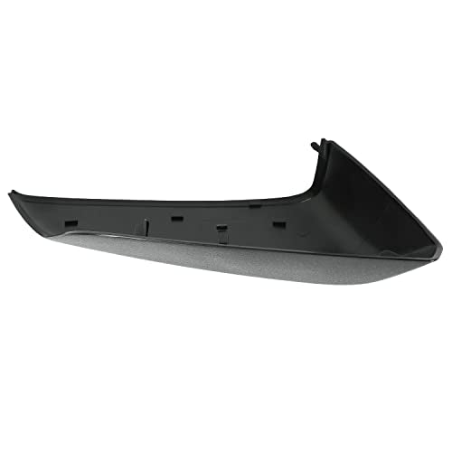 HECASA Mirror Cover Compatible with 2016-2022 Chevy Chevrolet Malibu Replacement for 84026841 Black Plastic Driver Side - size: Driver Side