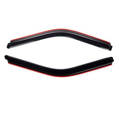Lightronic Extra Durable In-Channel Window Visor, Fit Chevrolet & GMC C/K 1500, 2500, 3500 1988-1999, Regular/Extended Cab, 1992-1999 Tahoe & Yukon, 1992-1994 Blazer (NOT Fit S10 Blazer), Smoke, 2-Pcs - size: In-Channel