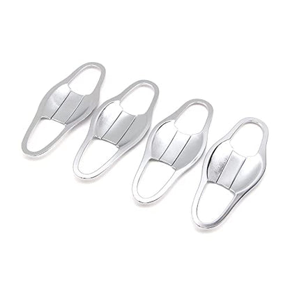 Dreamseek 4Pcs 4 Door Bowl Handle Cover Trim Compatible with Toyota RAV4 2013 2014 2015 2016 2017 2018 Triple Chrome Plated ABS Molding Exterior Outer Protector - size: Door Handle Bowl Cover