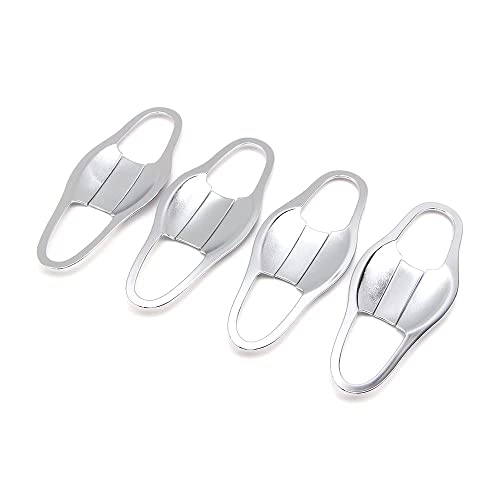 Dreamseek 4Pcs 4 Door Bowl Handle Cover Trim Compatible with Toyota RAV4 2013 2014 2015 2016 2017 2018 Triple Chrome Plated ABS Molding Exterior Outer Protector - size: Door Handle Bowl Cover