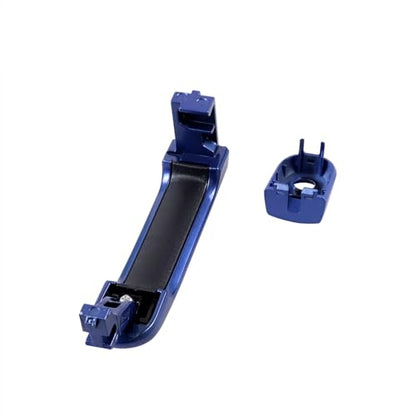 Blue 1 Lot 4 Doors Exterior Handle Door Outer Handle Compatible with Nissan Versa 2007-2012 - color: Blue