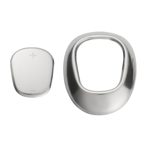 TOMALL Stainless Steel Car Gear Shift Knob Cover Compatible with Chevy Equinox 2018-2020 Malibu XL 2016-2020 Cruze 2017-2019 Shifter Panel Trim Gear Lever Cover for Car Accessories (Silver) - color: Silver