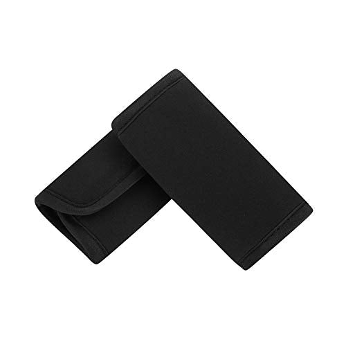 Accmor Car Seat Straps Shoulder Pads for Baby Kids, Car Seat Strap Covers for All Baby Car Seats, Stroller, Pushchair - color: Black, size: Small - 2.4 in * 4.5 in