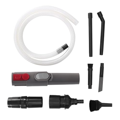 9Pcs Mini Micro Vacuum Cleaner Hose Nozzle Adapter Tool Kit - Versatile Car Vehicle Cleaning Accessories For Narrow Gaps, Crevices & Hard-to-Reach Areas