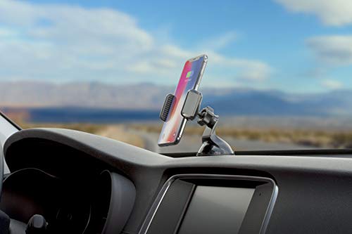 Scosche VWDSM2 Car Mount 3-in1 Suction Cup Mount with Vent Clips for Mobile Devices - Window, Dash, Vent Mount, 360 Rotation - style: Window / Vent / Dash