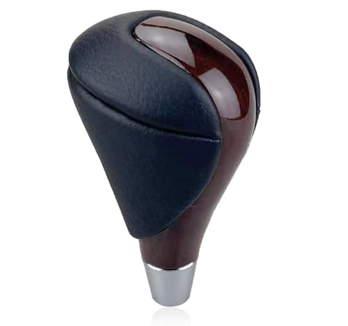 Gear Shift Knob Resin Leather for Most Lexus ES300 GS430 IS250 LX470 RX450h Toyota Crown Corolla Camry Rav4 Prado 4Runner Highlander - color: Brown