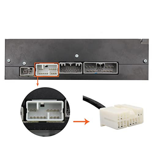 Car Audio CD to AUX Input Adapter CD Changer for Honda Accord 2003-2012, City 2002-2011, CRV 2005-2014, Civic 2006-2012, Odyssey 2005-2010, TSX 2004-2011 - size: AUX Adapter