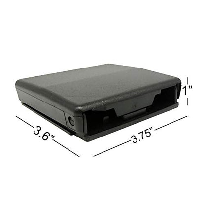 TIHOOD 2PCS Adjustable Folding Drink Holder with Screws/Adjustable Cup Holder for Marine/Boat/Caravan/Car (Black) - color: Black