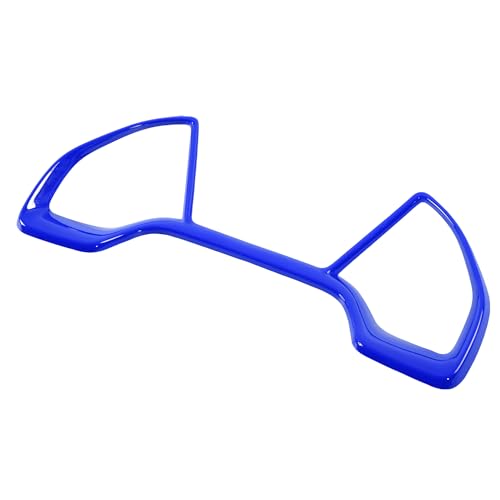 YINGTUU for Honda 10th Gen Civic 2016-2021 Accessories Dash Board Trim Cover Interior Glossy Blue - color: Dash Board Trim Cover-Blue