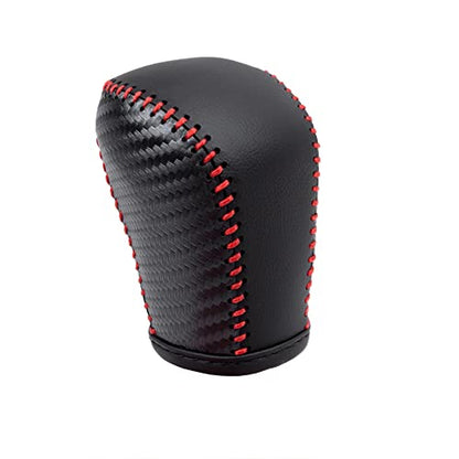 Auto Car Leather Gear Shift Knob Cover for Honda Civic 10th Gen 2021 2020 2019 2018 2017 2016 Accessories (B) - color: B