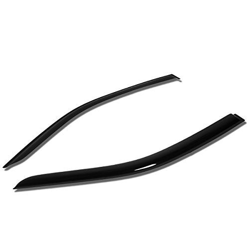 Auto Dynasty 2 PCS Tape on Window Vent Visor Deflector Rain Guard Compatible with 1992-2000 Lexus SC300 SC400, Acrylic - size: 92-00 SC300 & SC400