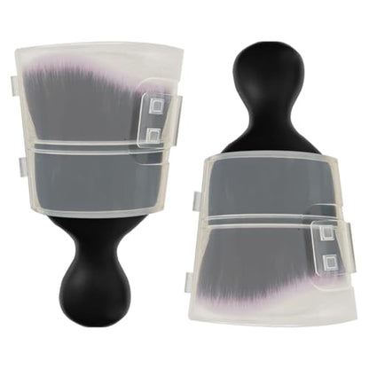 Auto Duster Brush for Cleaning Dust (BrownWhite) - color: Brownwhite, size: 2PCS