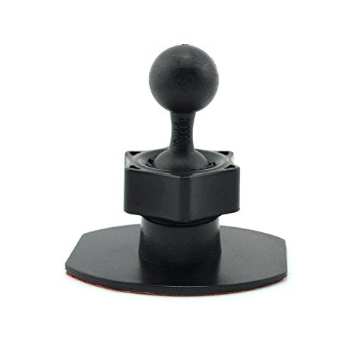 for Garmin Dash Cam Mount 3M Adhesive Sticky Holder for Garmin Dash Cam Mini 30 35 45 46 55 56 65W 66W 67W X110 X210 X310/Speak Plus & Vehicle GPS Dashboard/Desk Mount (4 Ball Head) - size: 3M Adhesive Mount