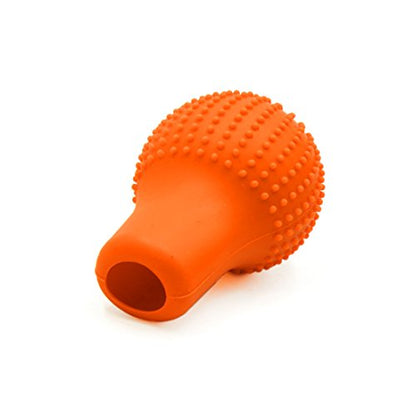 uxcell Orange Soft Silicone Nonslip Car Manual Gear Shift Lever Knob Protective Cover - color: Orange