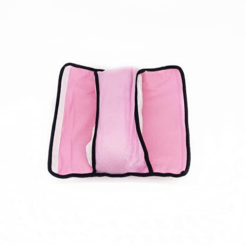 2 pcs Auto Pillow Car Safety Belt Protect, Shoulder Pad, Adjust Vehicle Seat Belt Cushion for Kids （Blue/Pink）