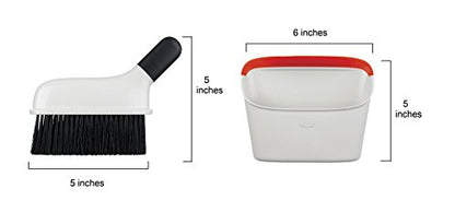 OXO Good Grips Compact Dustpan and Brush Set - size: One Size, style: Compact Dustpan & Brush Set