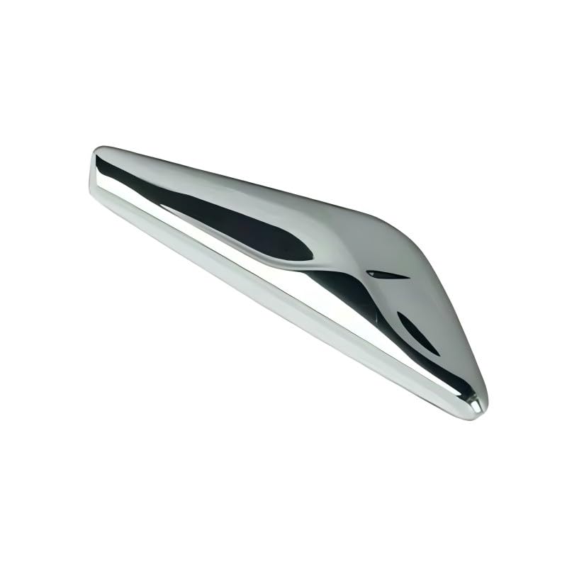 New 2 PCS Front Fender Chrome Finisher Trim Right Left Side Fit For X3 F25 X4 F26 2013-2017 Replaces 51117338570 51117338569