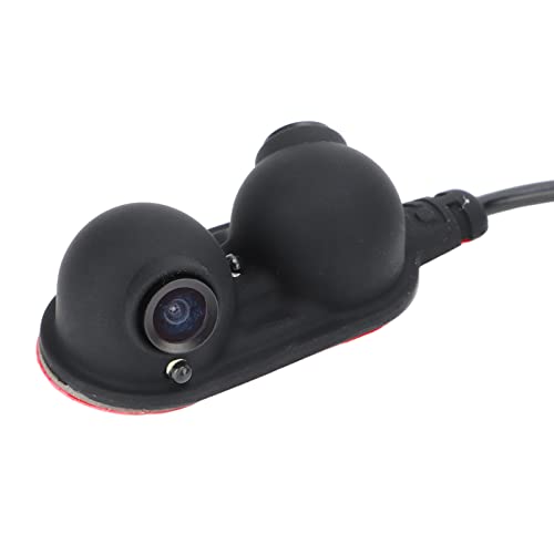 Driver Passenger Side Camera Qiilu Blind Spot Mirrors Car Door Side View Blind Spot Camera HD Night Vision IP68 for Truck RV Van Trailer Emergency Vehicle(Left)
