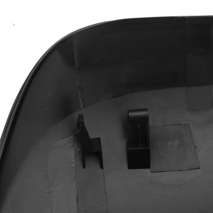 Pair Black Door Wing Side Mirror Cover Cap For Toyota Yaris 2006 2007 2008 2009 2010 2011 Left & Right Side - size: Left & Right Side