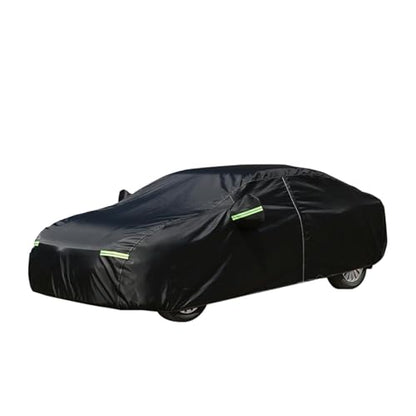 Car Cover for Sedan Waterproof Outdoor Car Covers Rain Snow UV Protection Universal Fit for Sedan Length 178-185 inch