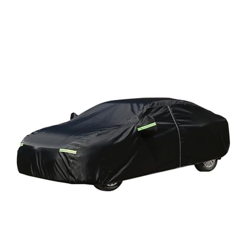 Car Cover for Sedan Waterproof Outdoor Car Covers Rain Snow UV Protection Universal Fit for Sedan Length 178-185 inch