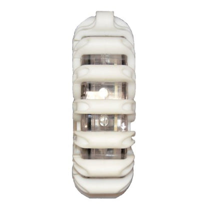 RPF16LM6 CASE OF 6 WHITE RECHARGEABLE 9-FUNCTIONS PORTABLE 16 LED POWER FLARE POWER-MARKERS ROADSIDE EMERGENCY MAGNETIC - color: CLEAR