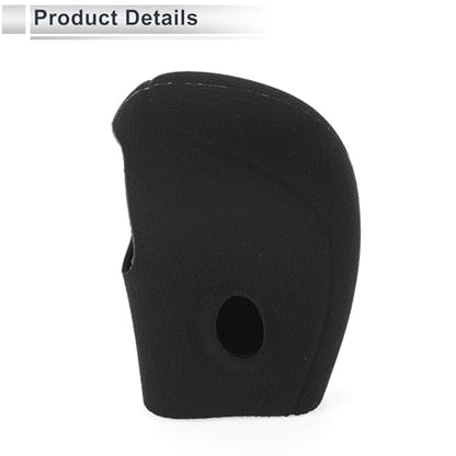Gear Shift Knob Cover Anti-slip Stick Shifting Handle Protector Silicone 1 Pc for Nissan Altima 2013-2018 Black
