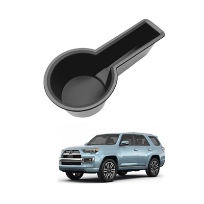Cup Holder Fits for 2014-2024 Toyota 4Runner Center Console Coaster Cup Mat Compatible with 4Runner Interior Accessories Organizer Storage Tray (Rear Right) - size: 14-24 Rear Right