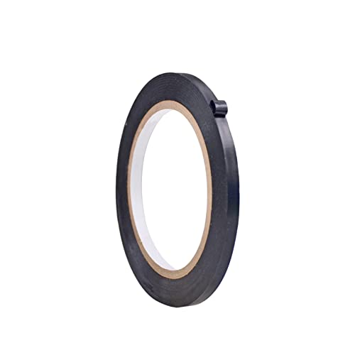 WOD VTC365 Black Vinyl Pinstriping Tape, 1/4 inch x 36 yds. for School Gym Marking Floor, Crafting, & Stripping Arcade1Up, Vehicles and More - color: Black, size: 1/4 inch (6mm)