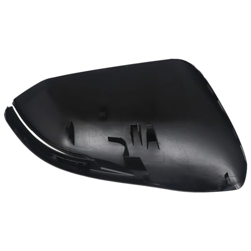 Left Driver Side Replacement Mirror Cover Compatible with 2017-2022 Honda CR-V CRV,2016-2022 Honda HRV HR-V Exterior Door Side Rearview Mirror Cap Cover With Turn Signal Light （Glossy Black） - size: Left Black