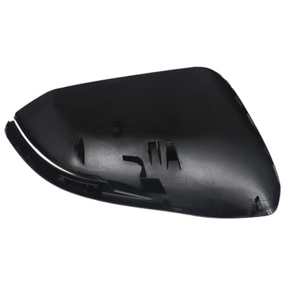 Left Driver Side Replacement Mirror Cover Compatible with 2017-2022 Honda CR-V CRV,2016-2022 Honda HRV HR-V Exterior Door Side Rearview Mirror Cap Cover With Turn Signal Light （Glossy Black） - size: Left Black