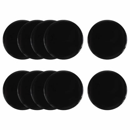 10 Pcs Round Anti-Slip Mat, 1.34" Diameter Phone Grip Pad Non-Slip Silicone Mat Anti-Skid Holder for Phone Keys Sunglasses Electronic Devices, Black - color: Black, size: 1.34"