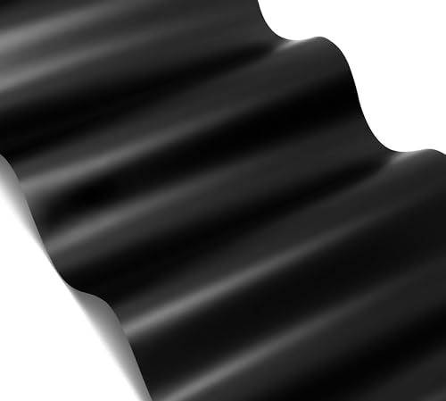 VViViD+ Ultra Matte Deep Black Vinyl Car Wrap Roll with Nano Air Release (10ft x 4.9ft) - size: 10ft x 4.9ft