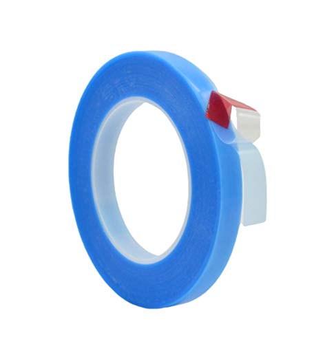 WOD SPT5A UHMW Polyethylene Transparent Film 5 Mil Slick Tape, 1/2 inch x 10 ft. Aggressive Adhesive - Squeak Reduction, Drawers, and Bearings - color: 10 Feet, size: 1/2 in.
