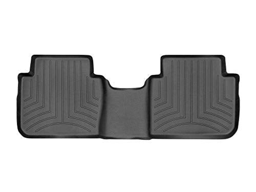 WeatherTech FloorLiners Custom Fit for 2017-2022 Honda CR-V, 2020-2022 CR-V Hybrid - 1st & 2nd Row (441110-1-2), Black - color: Black