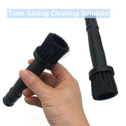 2 Packs Wheel Lug Nut Cleaning Brush Set for Chrome Closed End, Bulge & Acorn Lugnut Covers, Car Detailing Brushes for Wheel Rim Cleaning & Auto Maintenance
