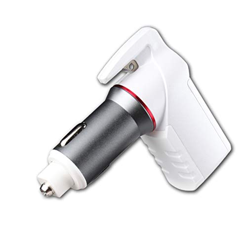 Ztylus Stinger Car Vehicle Emergency Escape Tool: Life-Saving Multi-Tool, Spring Loaded Window Breaker Punch, Seat Belt Cutter (1x White Stinger) - color: White 1 Pc