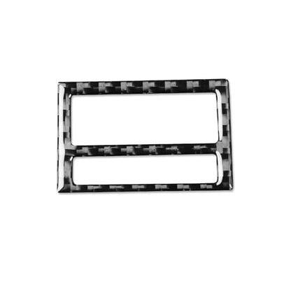 Soft Carbon Fiber Top Reading Light Cover Compatible with Toyota Camry 2007 2008 2009 2010 2011, Roof Reading Light Trim Sticker, Auto Inner Front Reading Light Frame Decoration - color: Black 20