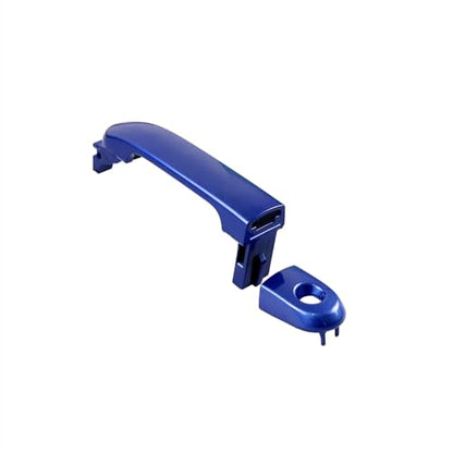 Blue 1 Lot 4 Doors Exterior Handle Door Outer Handle Compatible with Nissan Versa 2007-2012 - color: Blue