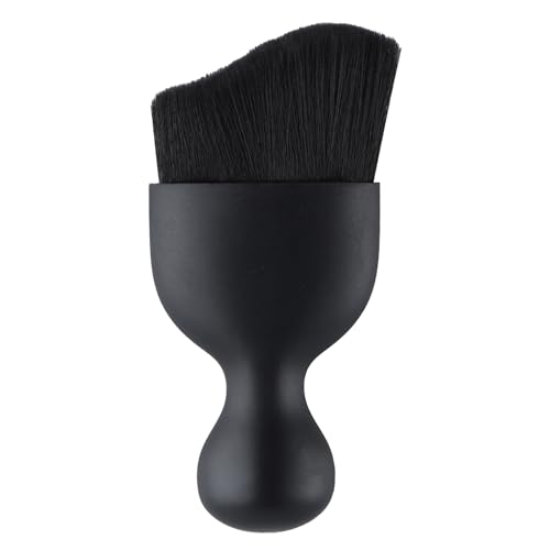 GaRhomxy Car Detailing Brushes, Car Interior Dust Sweeping Soft Brush, Soft Bristles Brush Cleaning Tool for Automotive Dashboard, Air Conditioner Vents, Computer, Scratch Free(Black) - color: Black