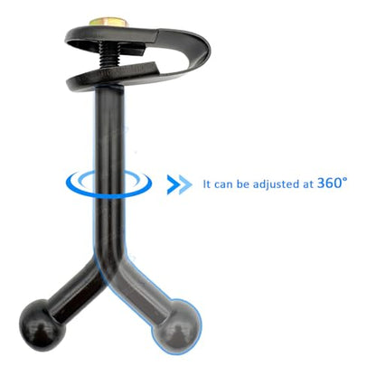 5.7 Inch Convex Round Mirror Blind Spot For Isuzu Mitsubishi Fuso Truck Bus Atv Utv Tractor Room Adjustable Bracket 2 Pcs - color: 2 Pcs (5.7")